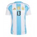 Camiseta Argentina Cristian Romero #13 Primera Equipación Replica Copa America 2024 mangas cortas